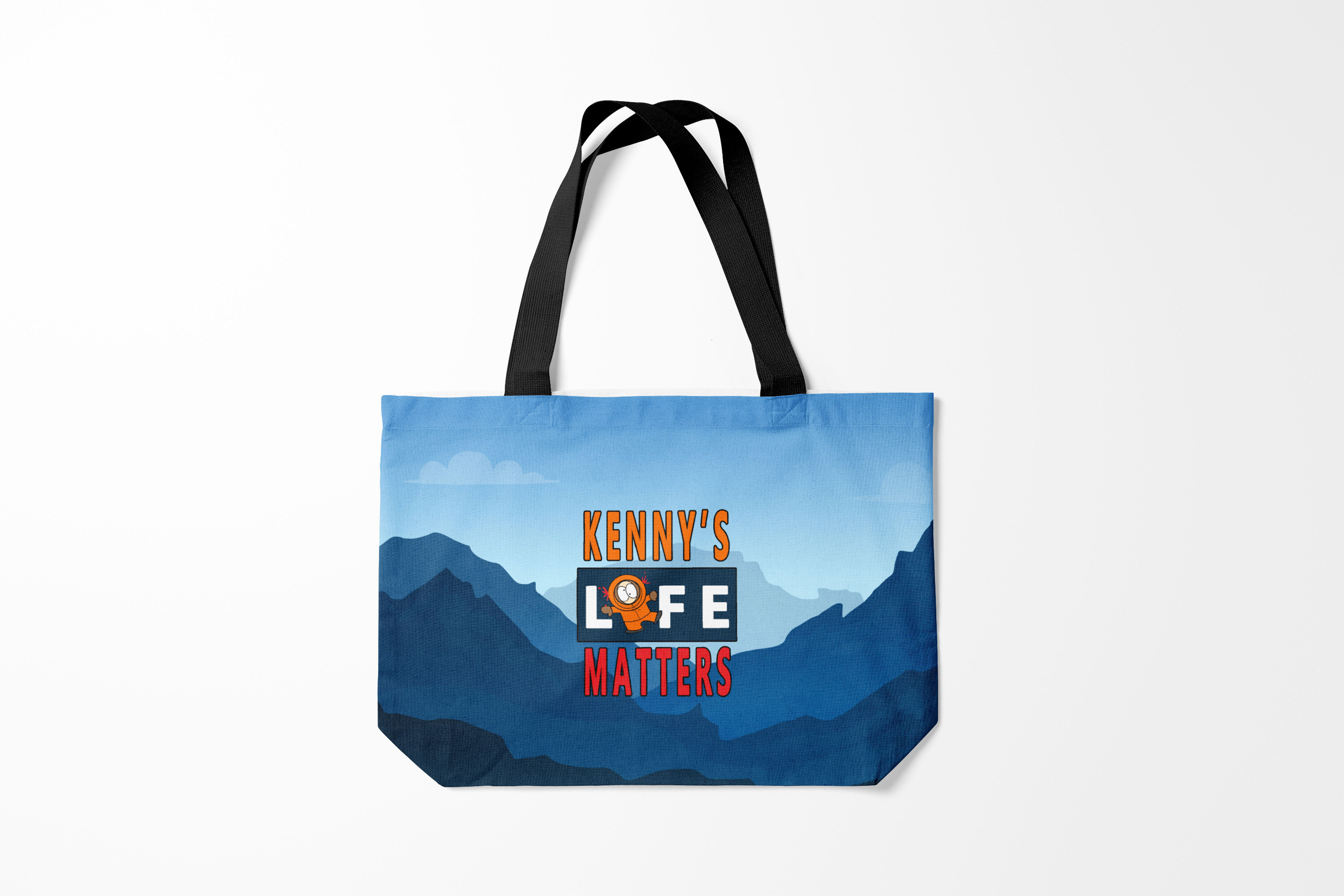 

Сумка шoппер унисекс Burnettie Иностранные Kennys LIFE matters, синий; голубой, Разноцветный, Иностранные Kennys LIFE matters