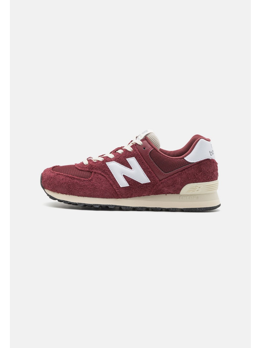 

Кроссовки мужские New Balance NB 574 красные 39.5 EU, Красный, NB 574