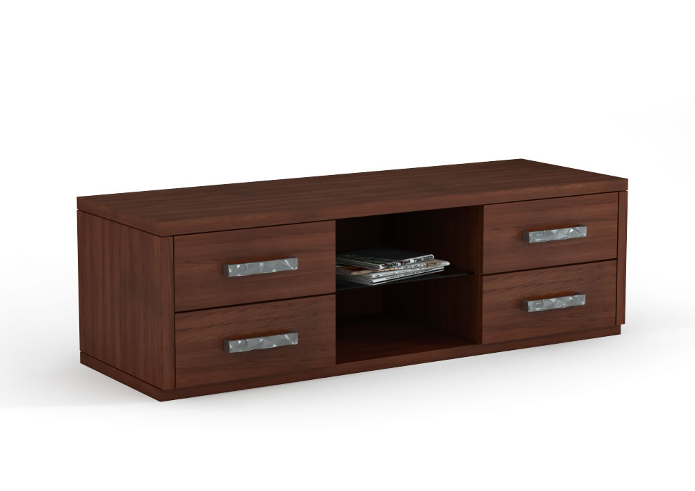 Тумба Дримлайн под ТВ бук-голубой 145х50х45