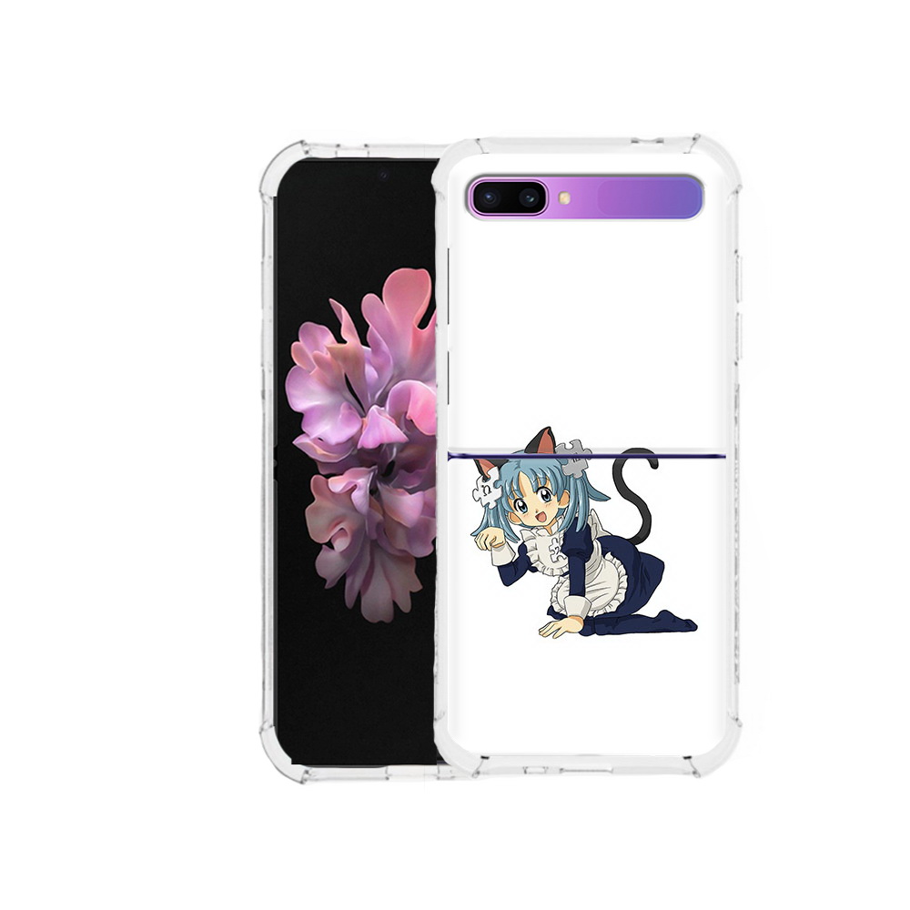 

Чехол MyPads Tocco для Samsung Galaxy Z Flip аниме3 (PT226935.587.224), Прозрачный, Tocco