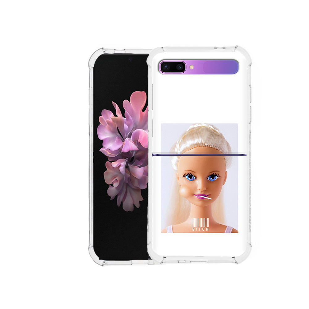 

Чехол MyPads Tocco для Samsung Galaxy Z Flip барби (PT226935.587.226), Прозрачный, Tocco