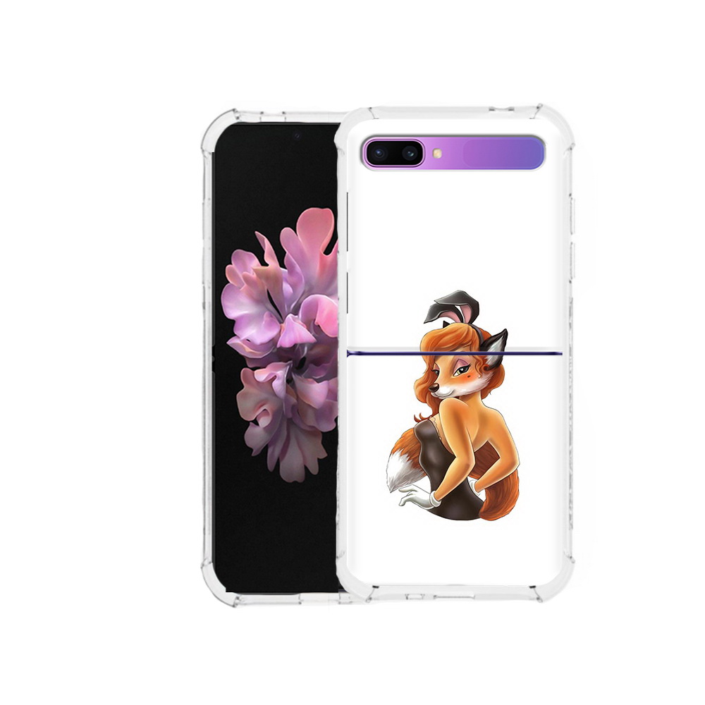 

Чехол MyPads Tocco для Samsung Galaxy Z Flip баронесса (PT226935.587.227), Прозрачный, Tocco