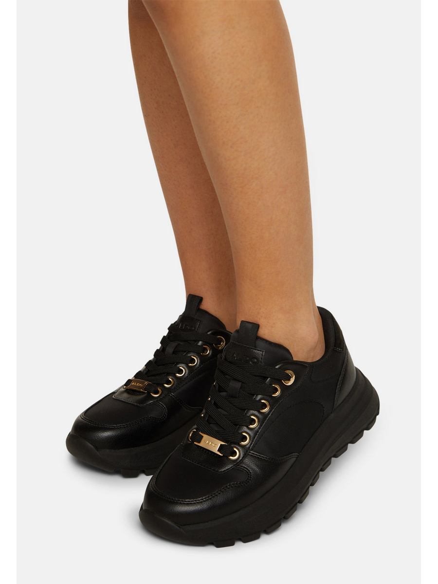 

Кроссовки женские ALDO A0111A111 черные 37.5 EU, Черный, A0111A111