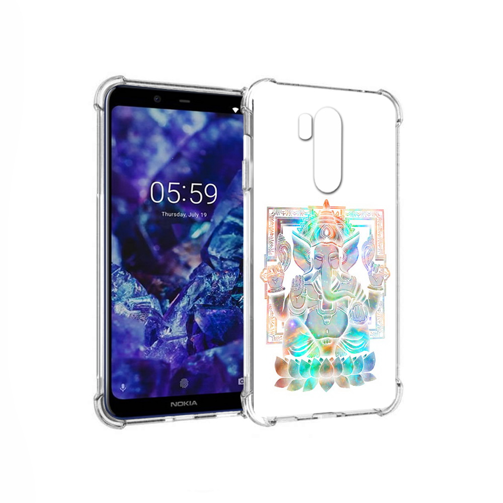

Чехол MyPads Tocco для Nokia X7 умный слон (PT123767.122.654), Прозрачный, Tocco