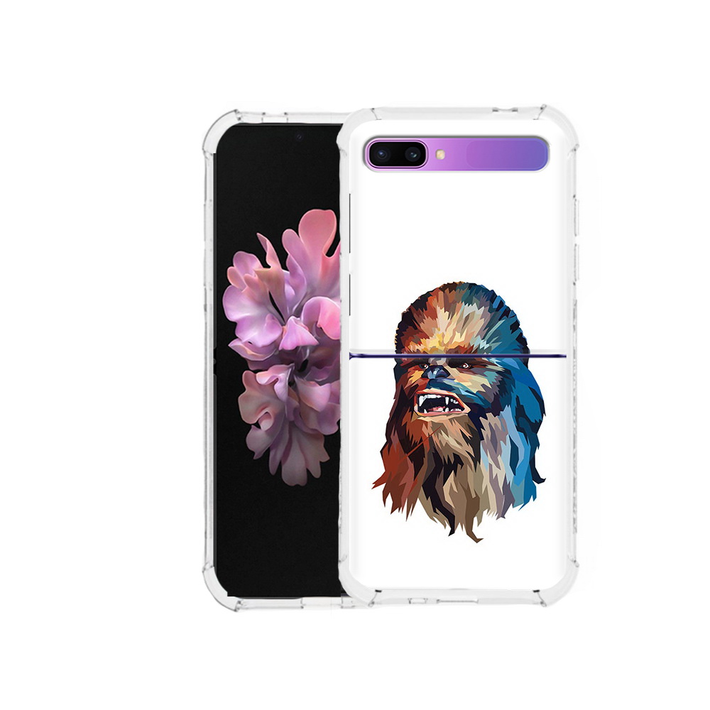 

Чехол MyPads Tocco для Samsung Galaxy Z Flip star wars звездные войны (PT226935.587.24), Прозрачный, Tocco