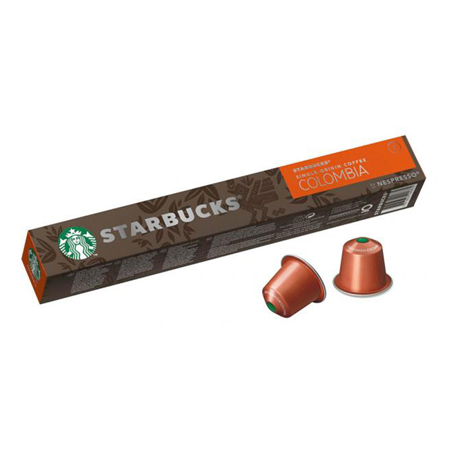 фото Кофе starbucks single-origin colombia nespresso в капсулах 5 г х 10 шт