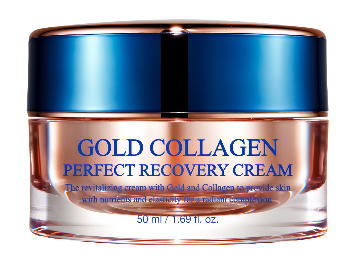 фото Восстанавливающий крем для лица maxclinic gold collagen perfect recovery cream