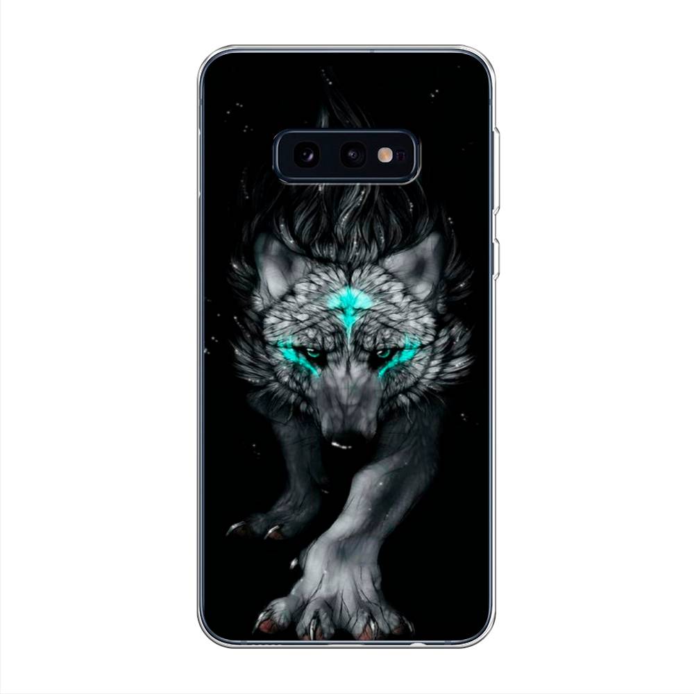 

Чехол Awog на Samsung Galaxy S10E "Волшебный волк", Разноцветный, 27250-2