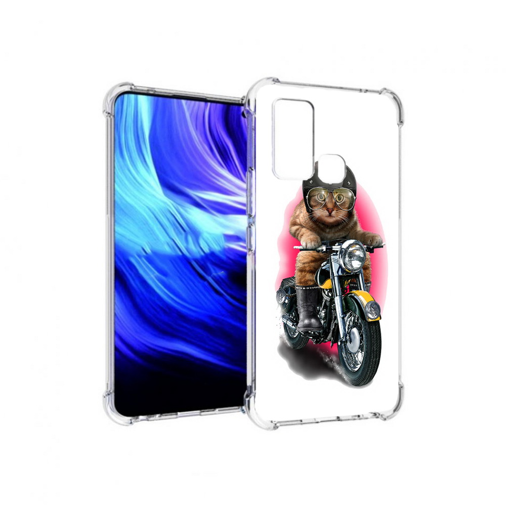 

Чехол MyPads Tocco для Vivo Z6 мото-кот (PT226976.399.485), Прозрачный, Tocco