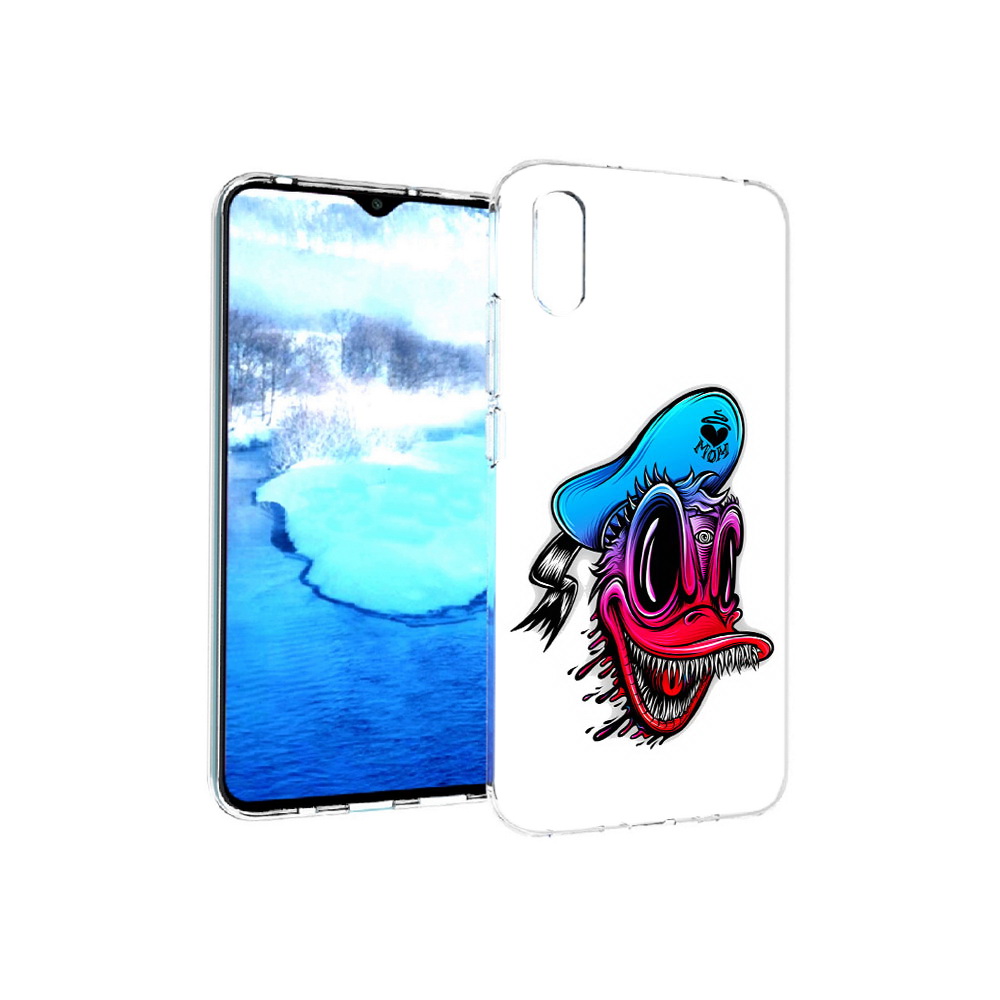 

Чехол MyPads Tocco для Xiaomi Redmi 9A Дональд (PT151022.270.71), Прозрачный, Tocco