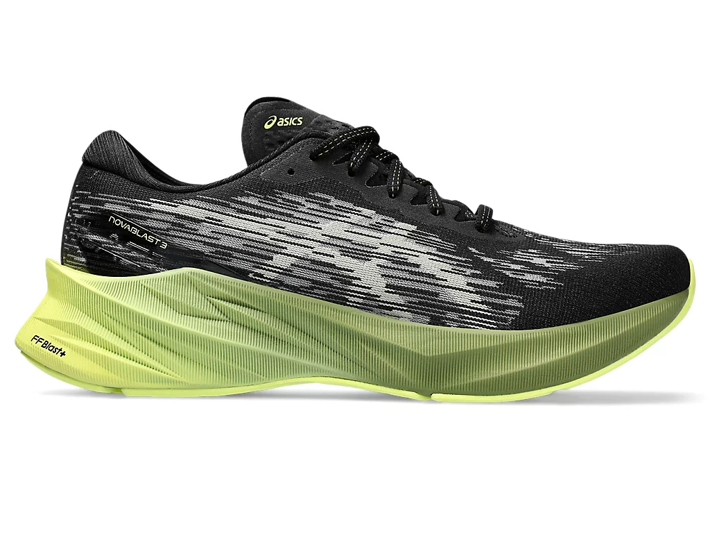 

Спортивные кроссовки мужские Asics 1011B458-005 черные 40.5 EU, Черный, NOVABLAST 3