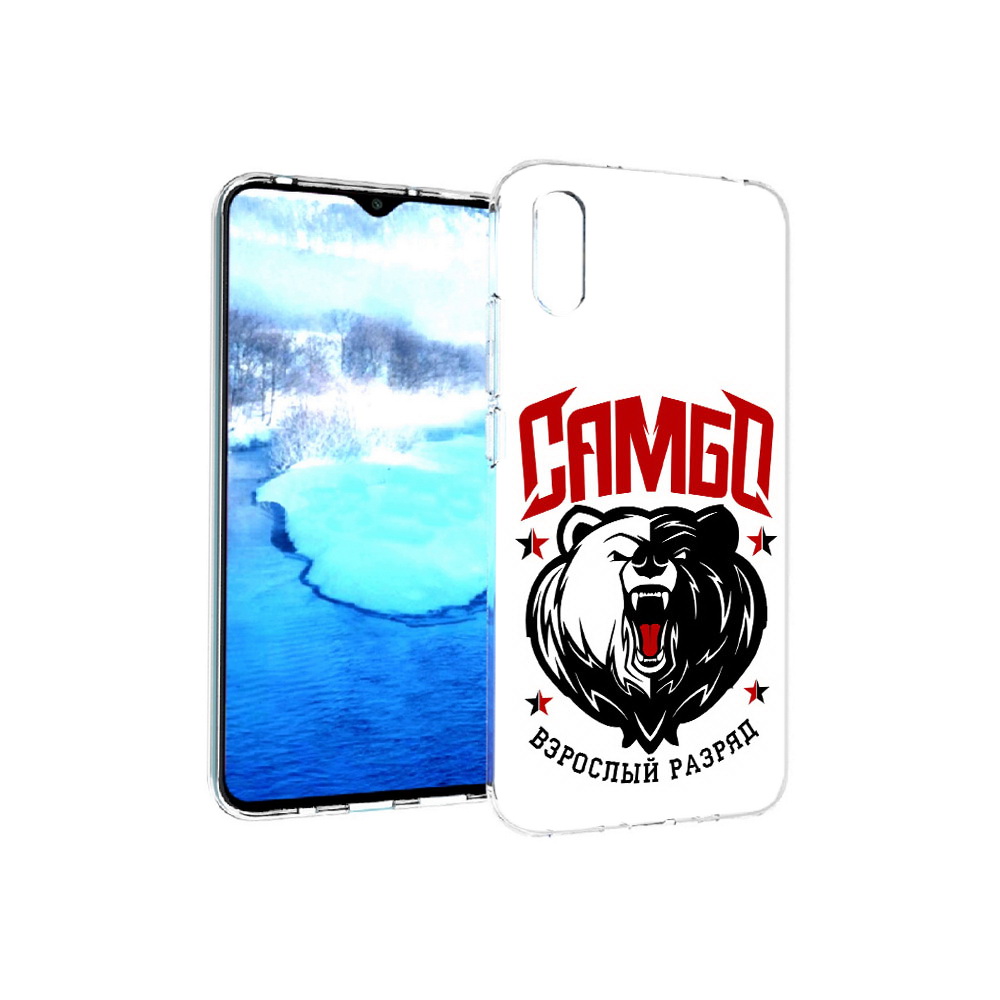 

Чехол MyPads Tocco для Xiaomi Redmi 9A Единоборства Самбо медведь (PT151022.270.75), Прозрачный, Tocco