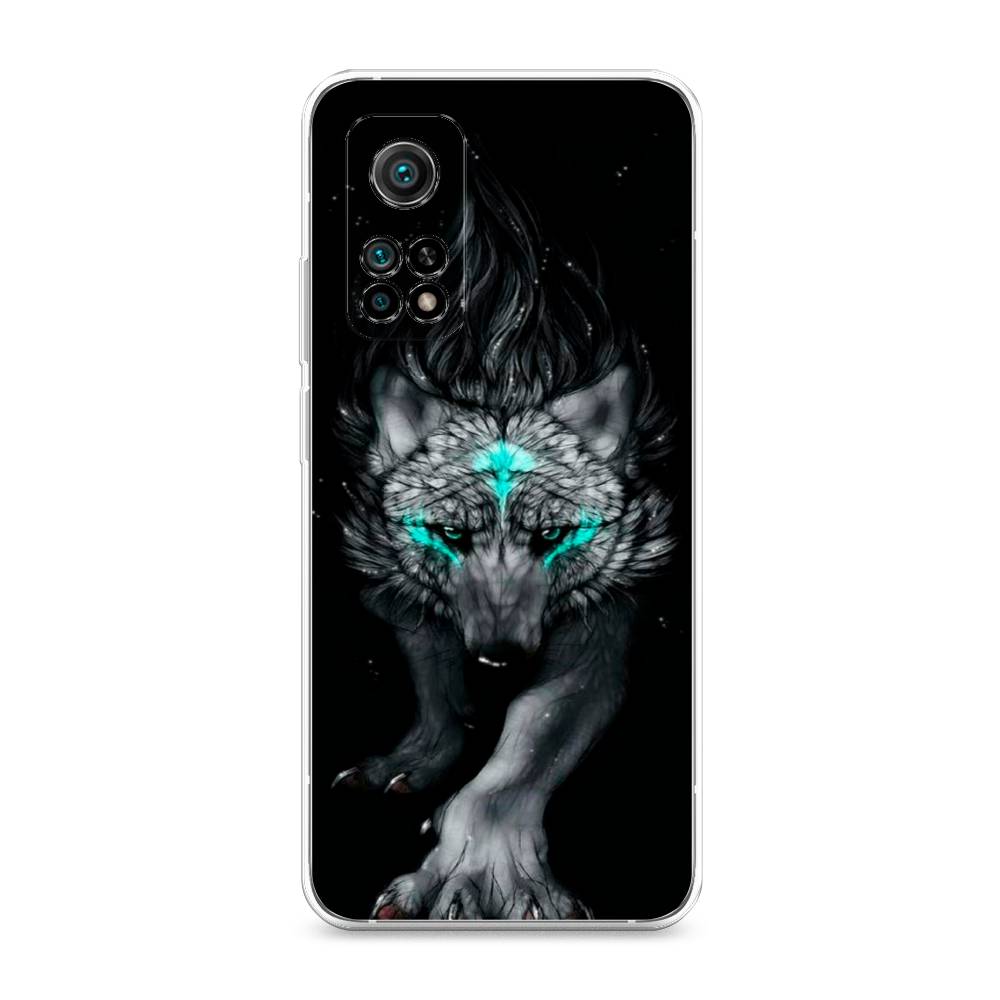 

Чехол Awog на Xiaomi Mi 10T Pro "Волшебный волк", Разноцветный, 37750-2