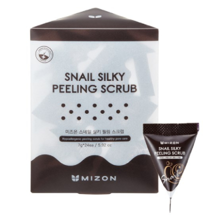 

Пилинг-скраб для лица Mizon Snail Silky 24х7 г