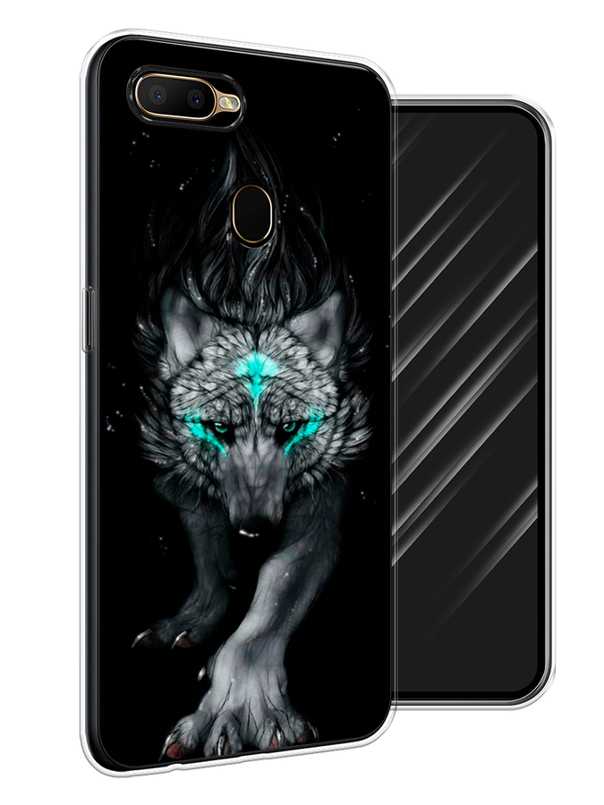 

Чехол Awog на Oppo A5s "Волшебный волк", Разноцветный, 252350-2