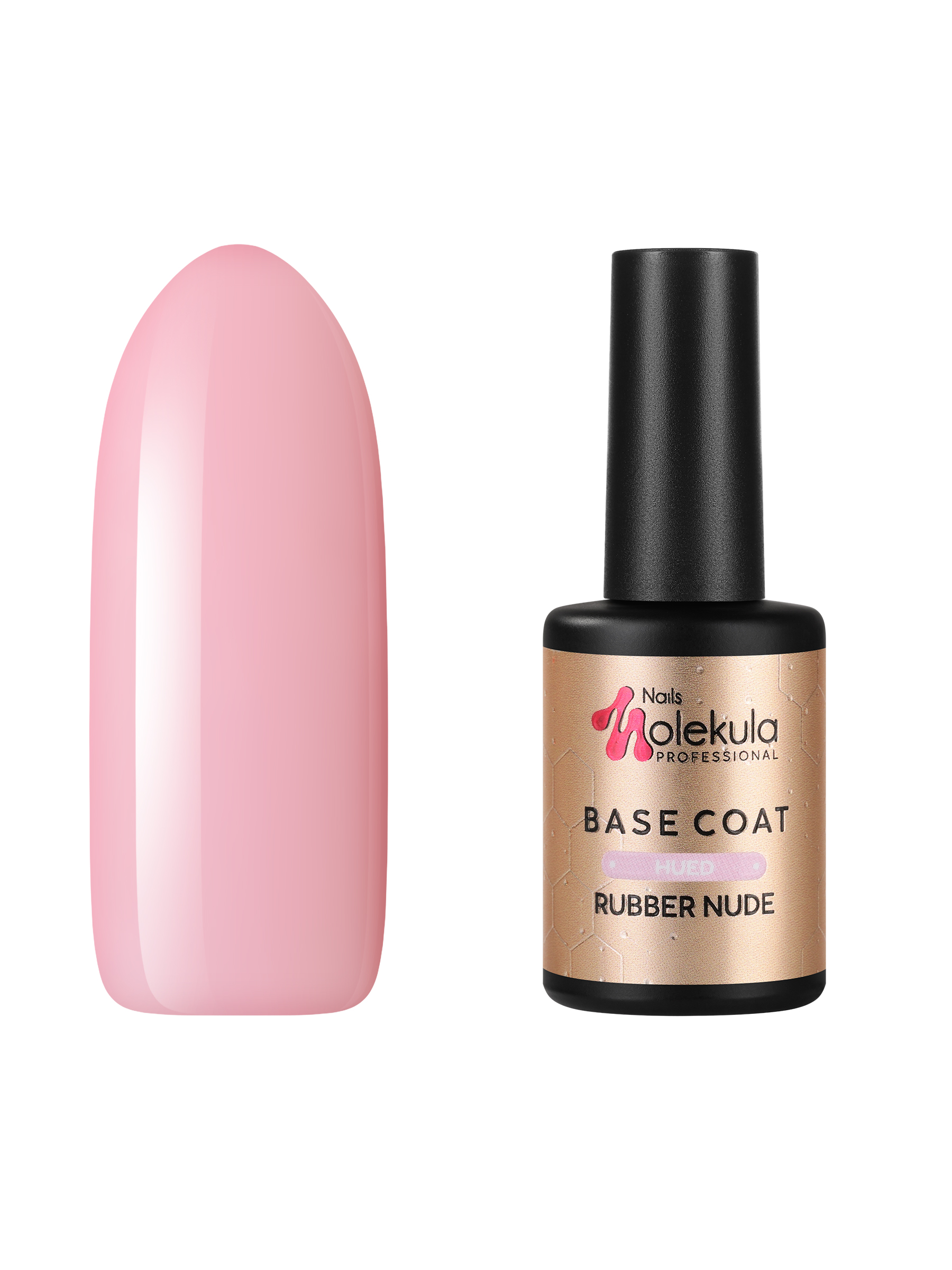 

База для гель-лака Molekula Rubber Nude Hued 12 г