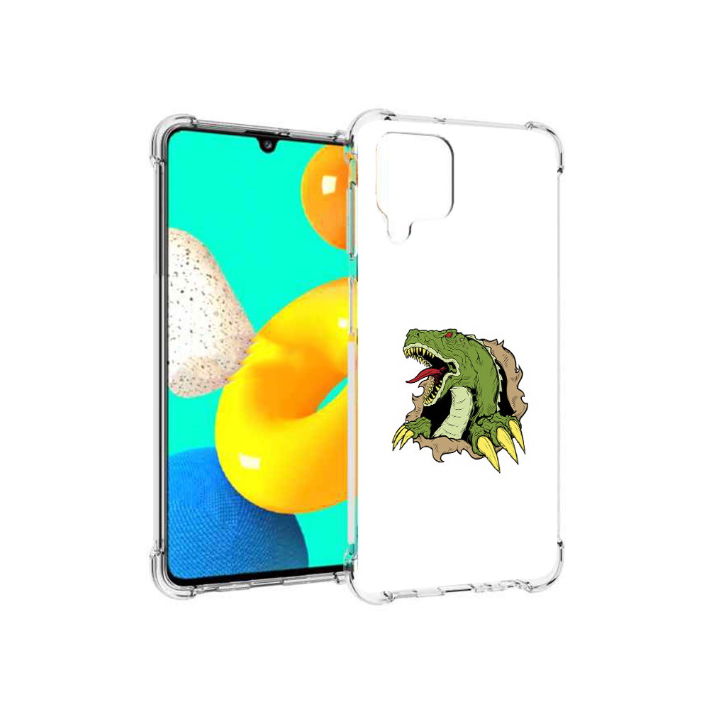 

Чехол MyPads Tocco для Samsung Galaxy M32 годзила (PT161818.523.290), Прозрачный, Tocco