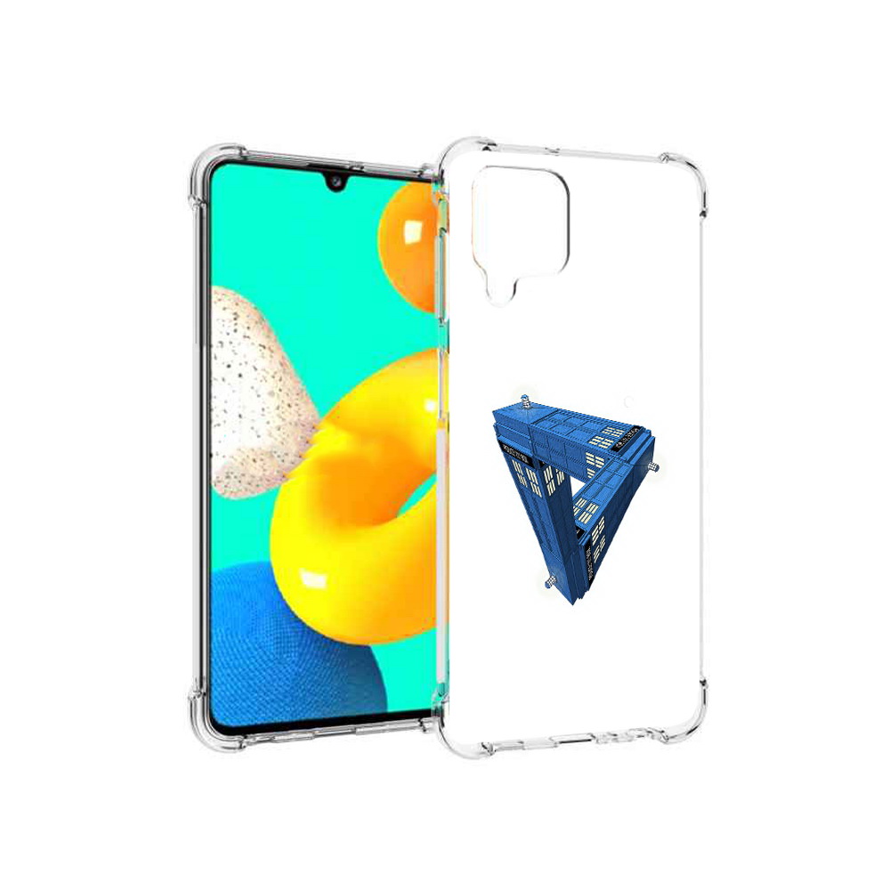 

Чехол MyPads Tocco для Samsung Galaxy M32 головолока абстракция (PT161818.523.291), Прозрачный, Tocco