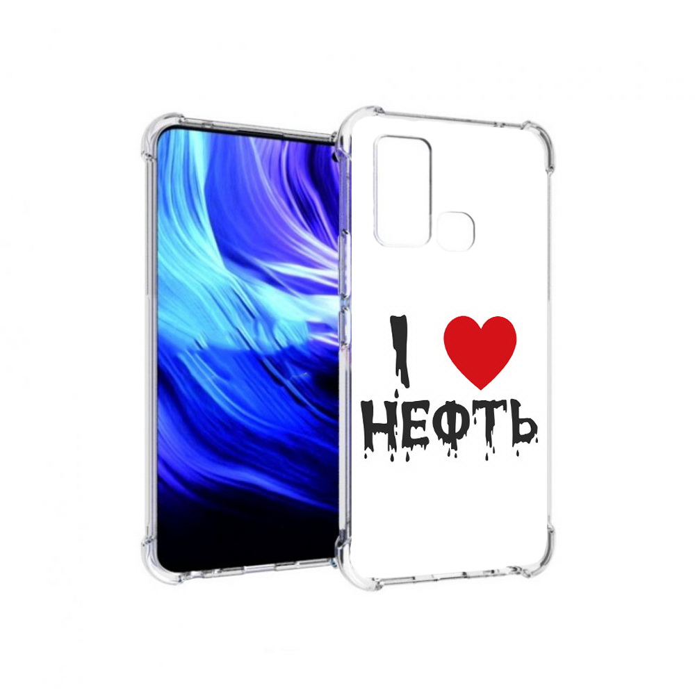 

Чехол MyPads Tocco для Vivo Z6 нефть (PT226976.399.522), Прозрачный, Tocco