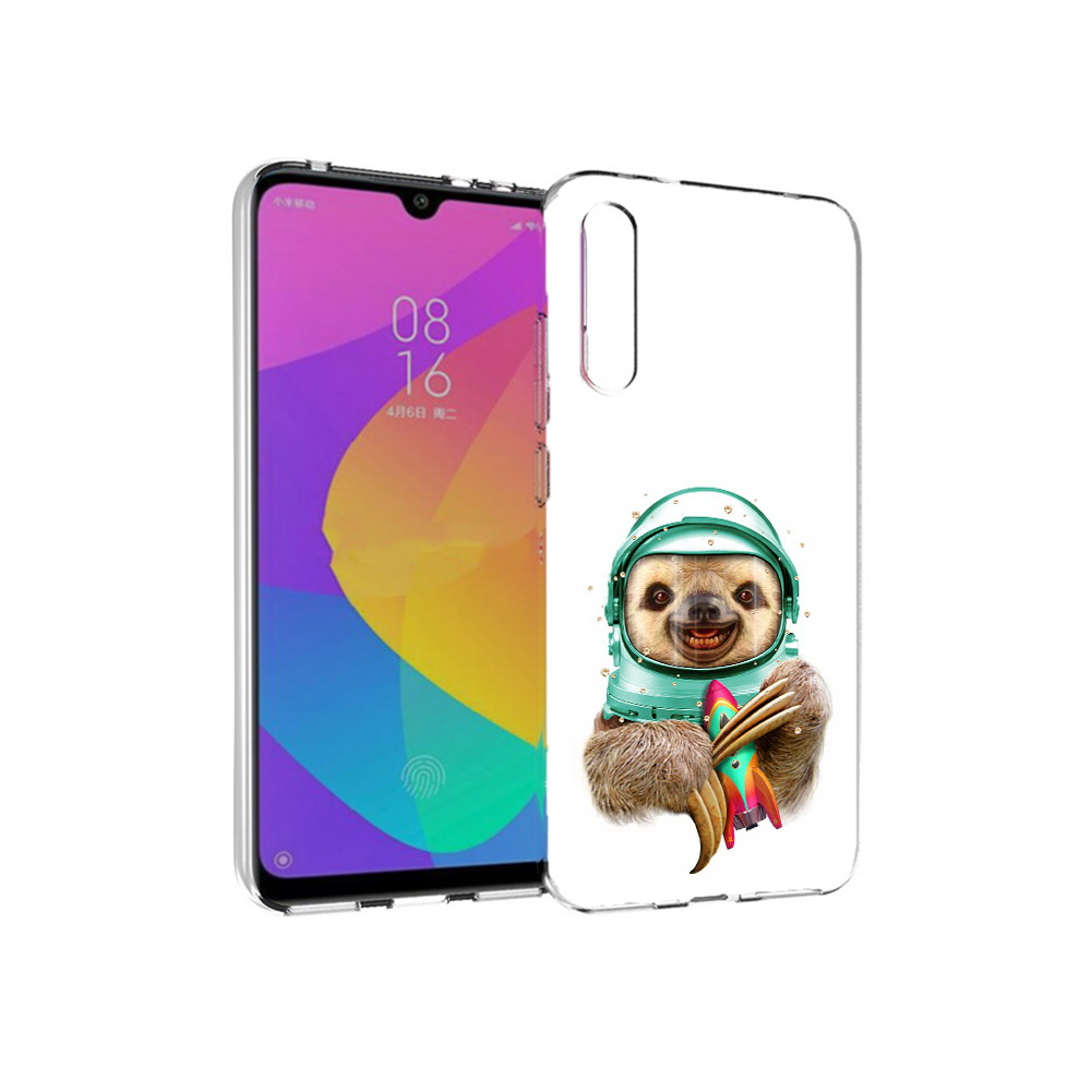 

Чехол MyPads Tocco для Xiaomi Mi CC9e Ленивец астронавт (PT134188.271.104), Прозрачный, Tocco