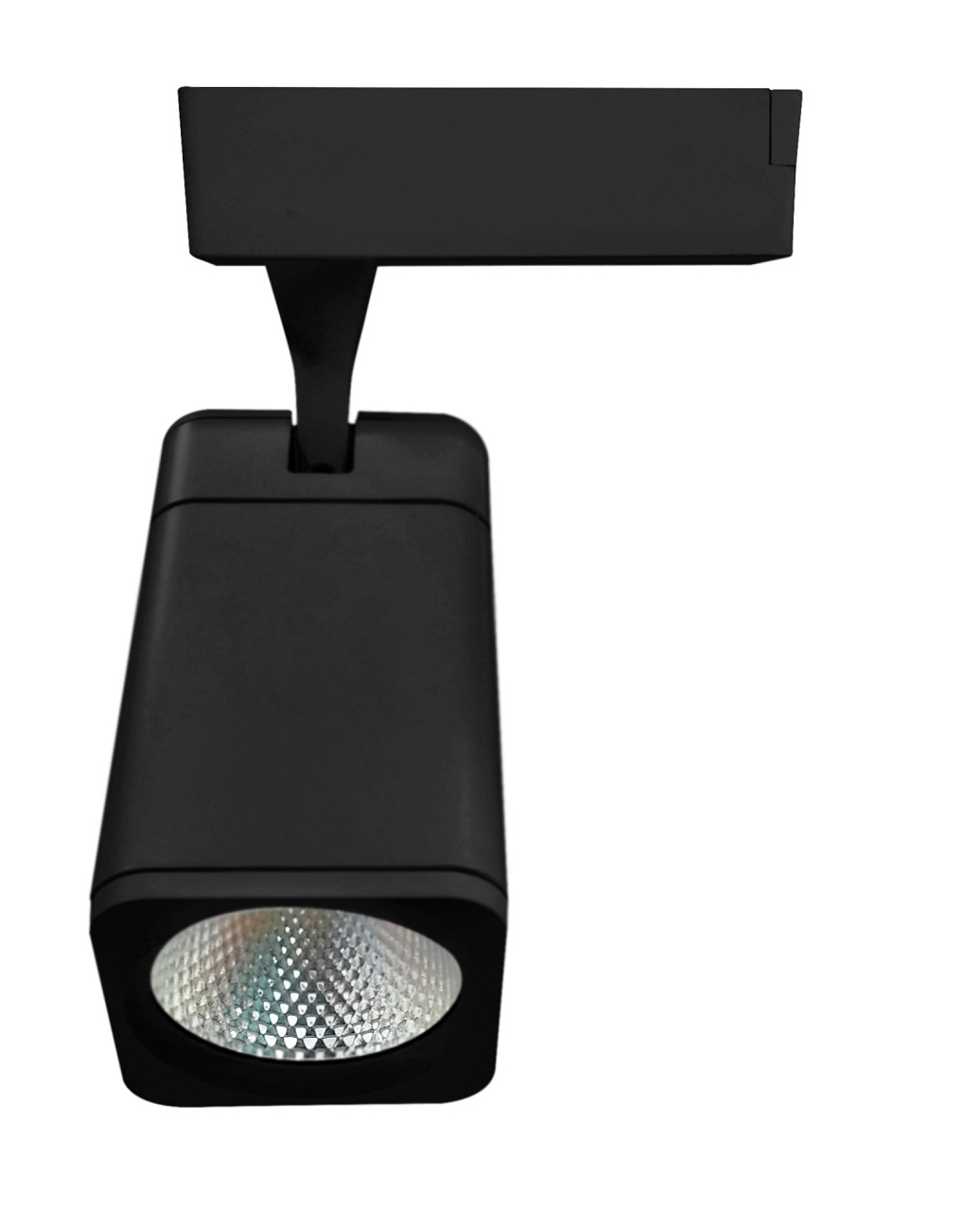 фото Светильник светодиодный трековый черный 05sq-20w-3000k-bk elvan