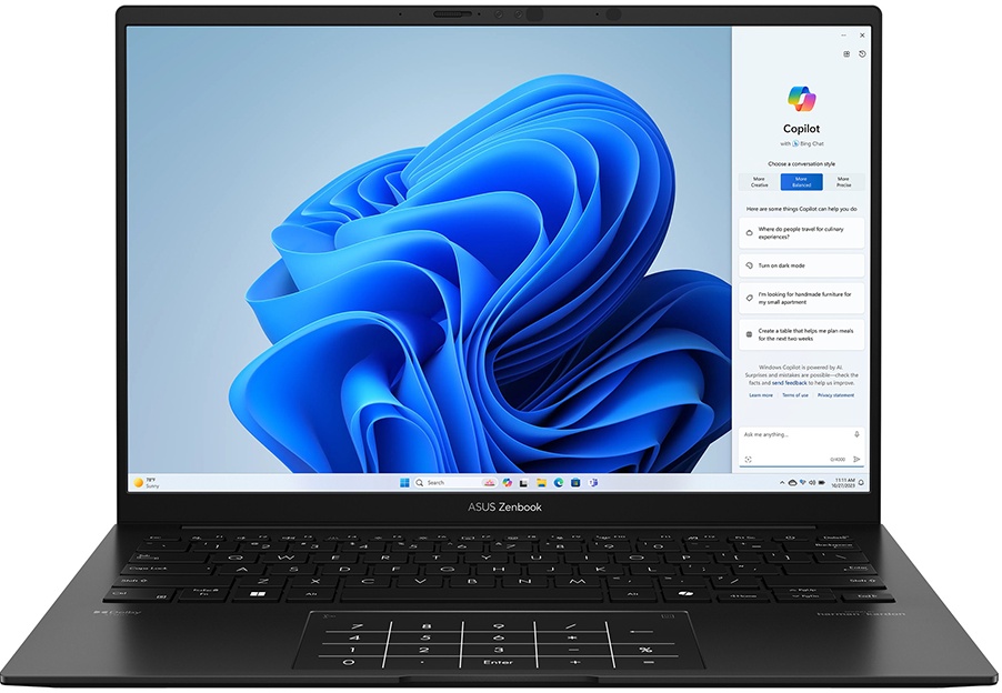 

Ноутбук ASUS UM3406HA-QD015W черный (90NB1271-M003F0.), UM3406HA-QD015W