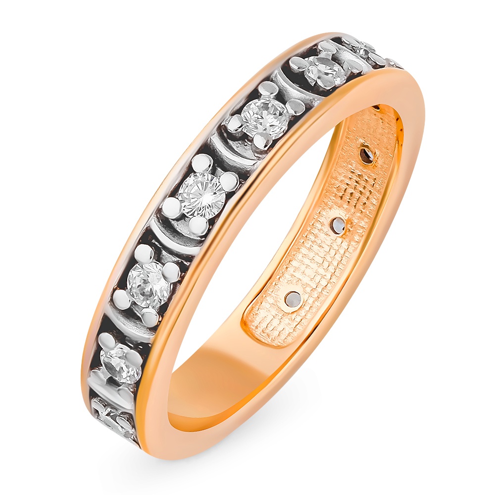 

Кольцо из серебра с фианитом р. , 585Gold 701012404, 701012404