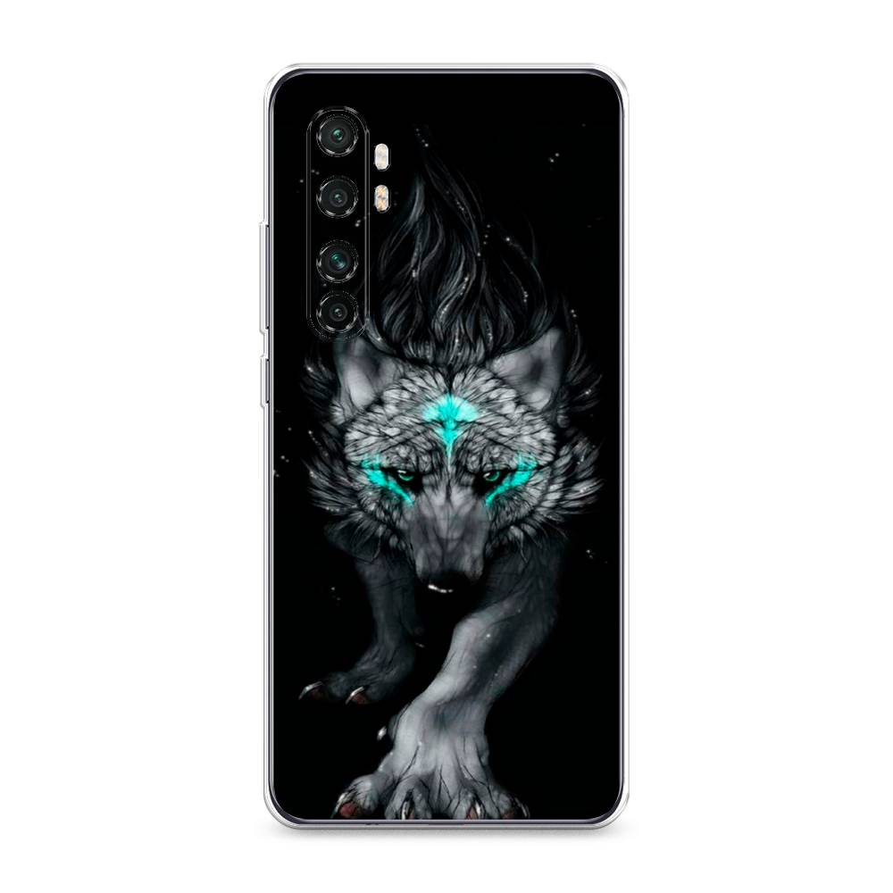 

Чехол Awog на Xiaomi Mi Note 10 lite "Волшебный волк", Разноцветный, 38450-2