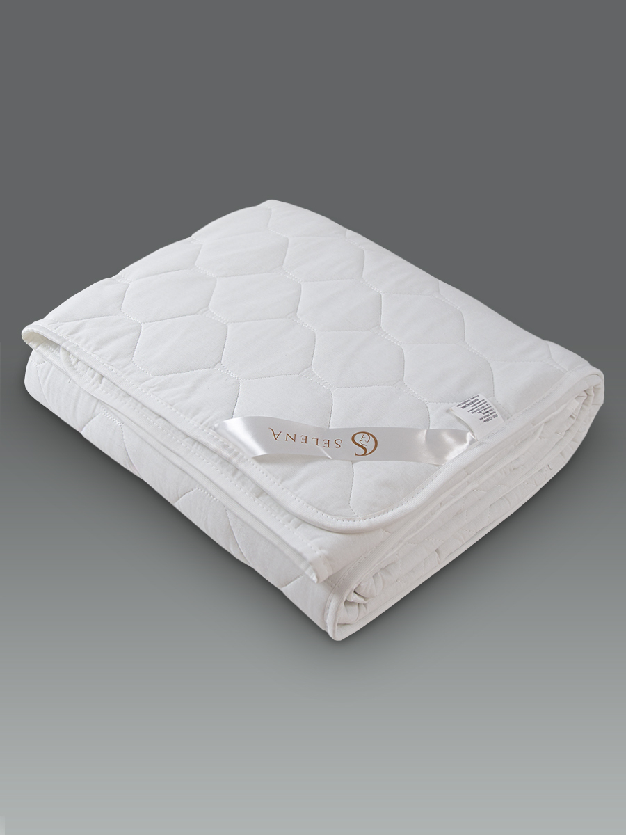 Наматрасник SELENA ЭЛИТ 120х200 см белый