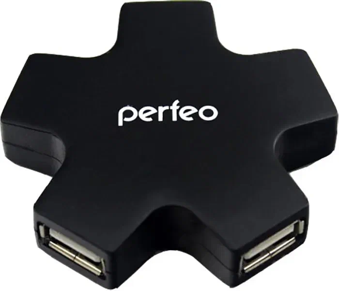 

Разветвитель для компьютера Perfeo чёрный (QVPRFUSBHUB-5-BK)