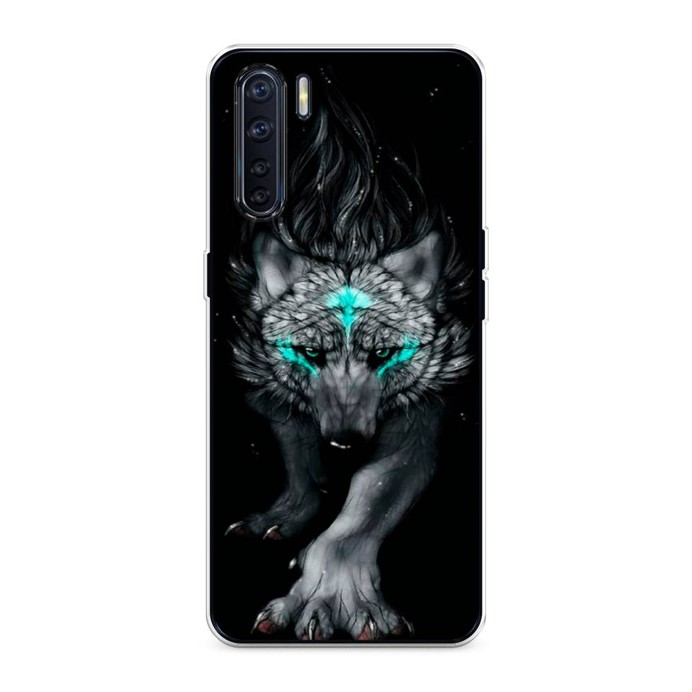 

Чехол Awog на Oppo A91 "Волшебный волк", Разноцветный, 254250-2