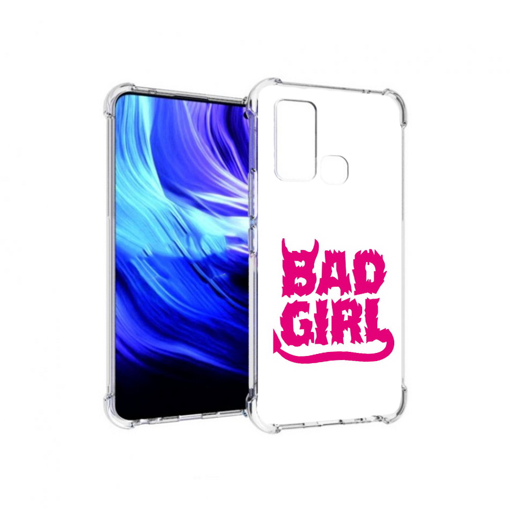 

Чехол MyPads Tocco для Vivo Z6 плохая девочка (PT226976.399.545), Прозрачный, Tocco