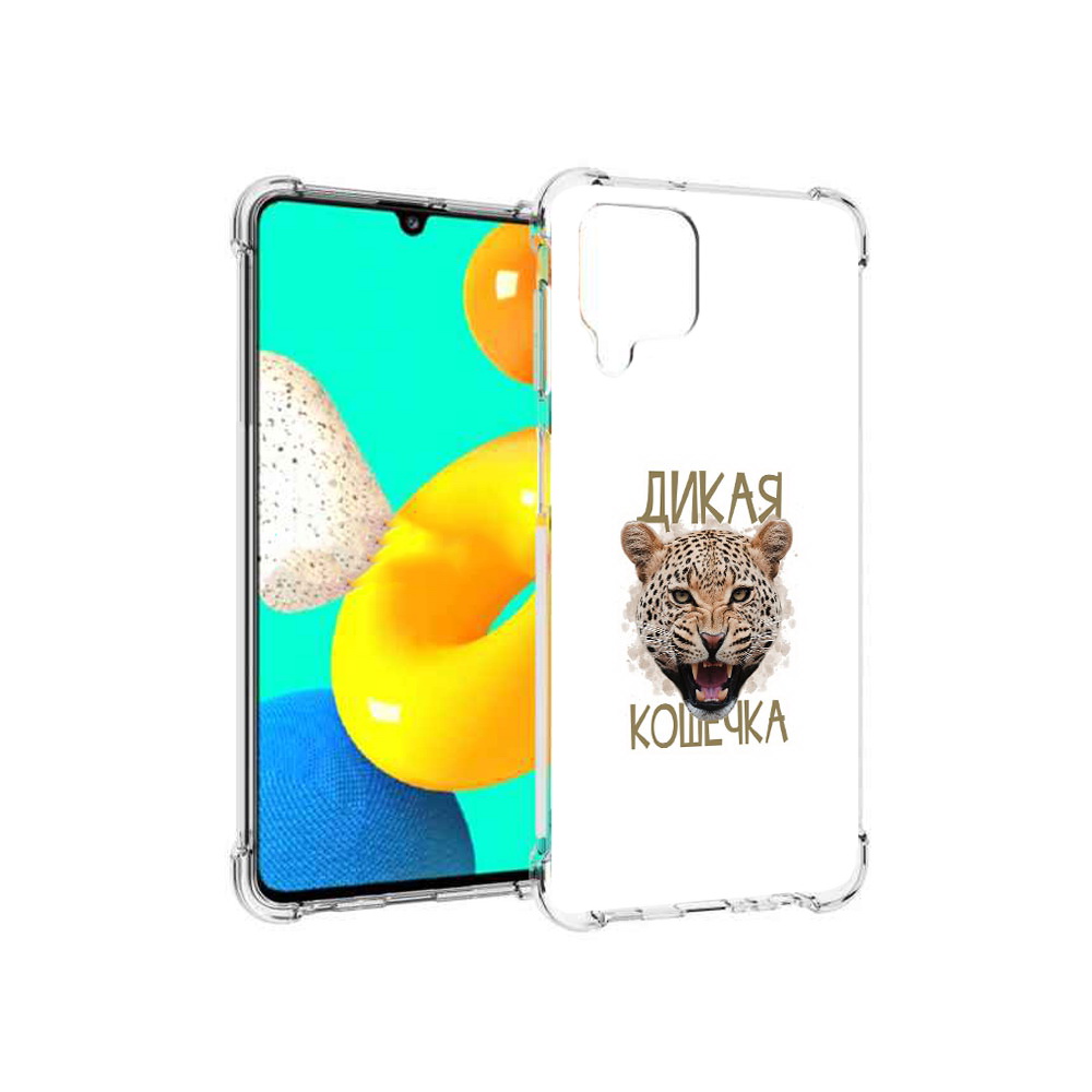 Чехол MyPads Tocco для Samsung Galaxy M32 дикая кошечка (PT161818.523.324)