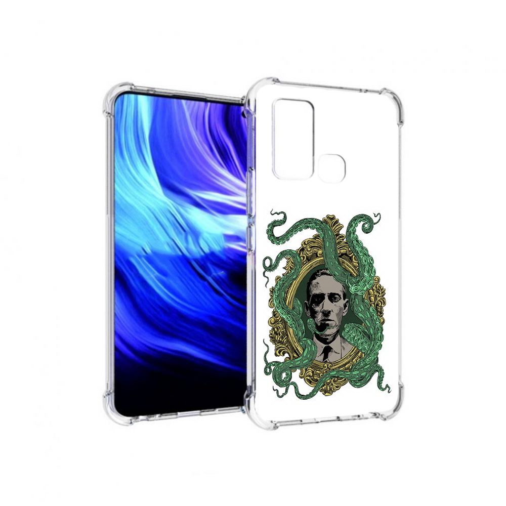 

Чехол MyPads Tocco для Vivo Z6 портрет с кракеном (PT226976.399.552), Прозрачный, Tocco