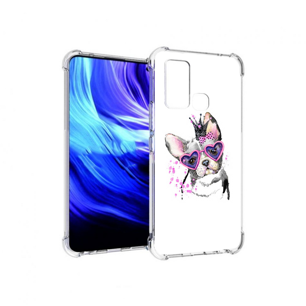 

Чехол MyPads Tocco для Vivo Z6 принцесса (PT226976.399.558), Прозрачный, Tocco