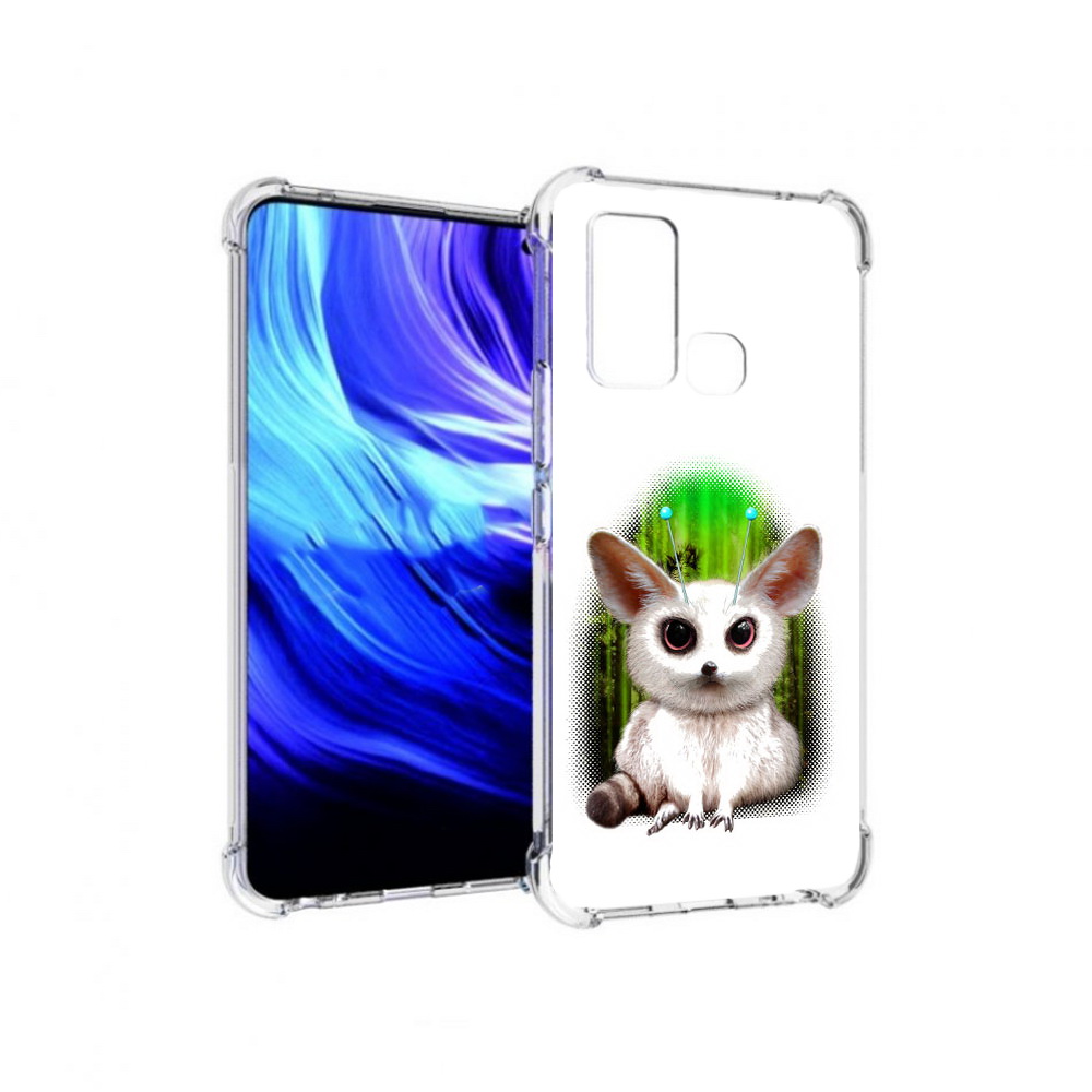 

Чехол MyPads Tocco для Vivo Z6 пушистое животное (PT226976.399.560), Прозрачный, Tocco