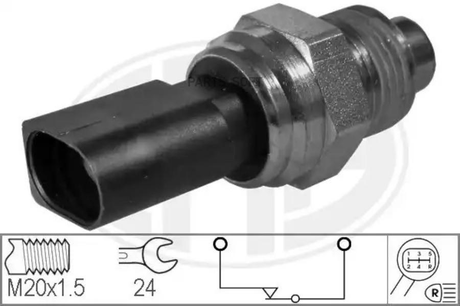 

330261_датчик заднего хода! Audi A3, Skoda Octavia, VW Golf 1.6-2.8i/1.9TDi/Sdi