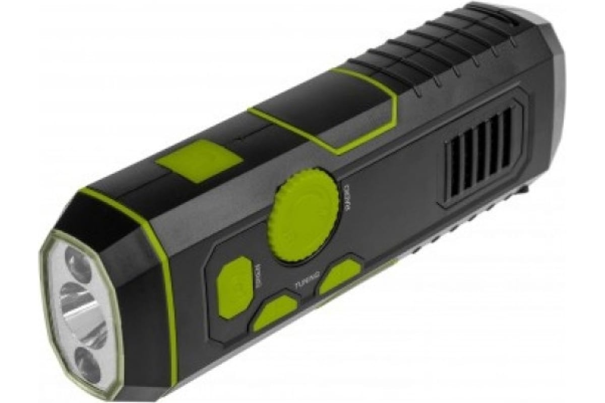 

Фонарь с радио+USB (A-SB-5032В), Черный;зеленый