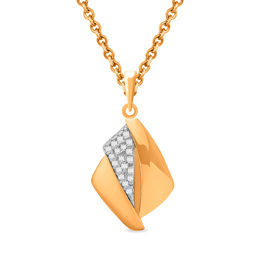 

Кулон из серебра с фианитом 585Gold 703006616, 703006616