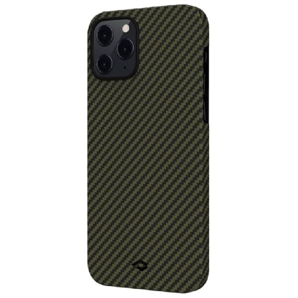 фото Чехол k-doo kevlar для iphone 12 / 12 pro, арамид, ударопрочный, ультратонкий, зеленый