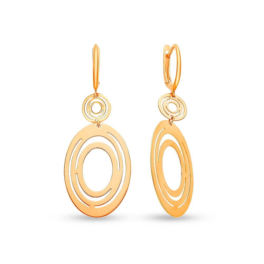 

Серьги подвески из серебра 585Gold 702010388, 702010388
