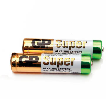 Батарейки GP Super Alkaline щелочные AAA (Мизинчиковые)
