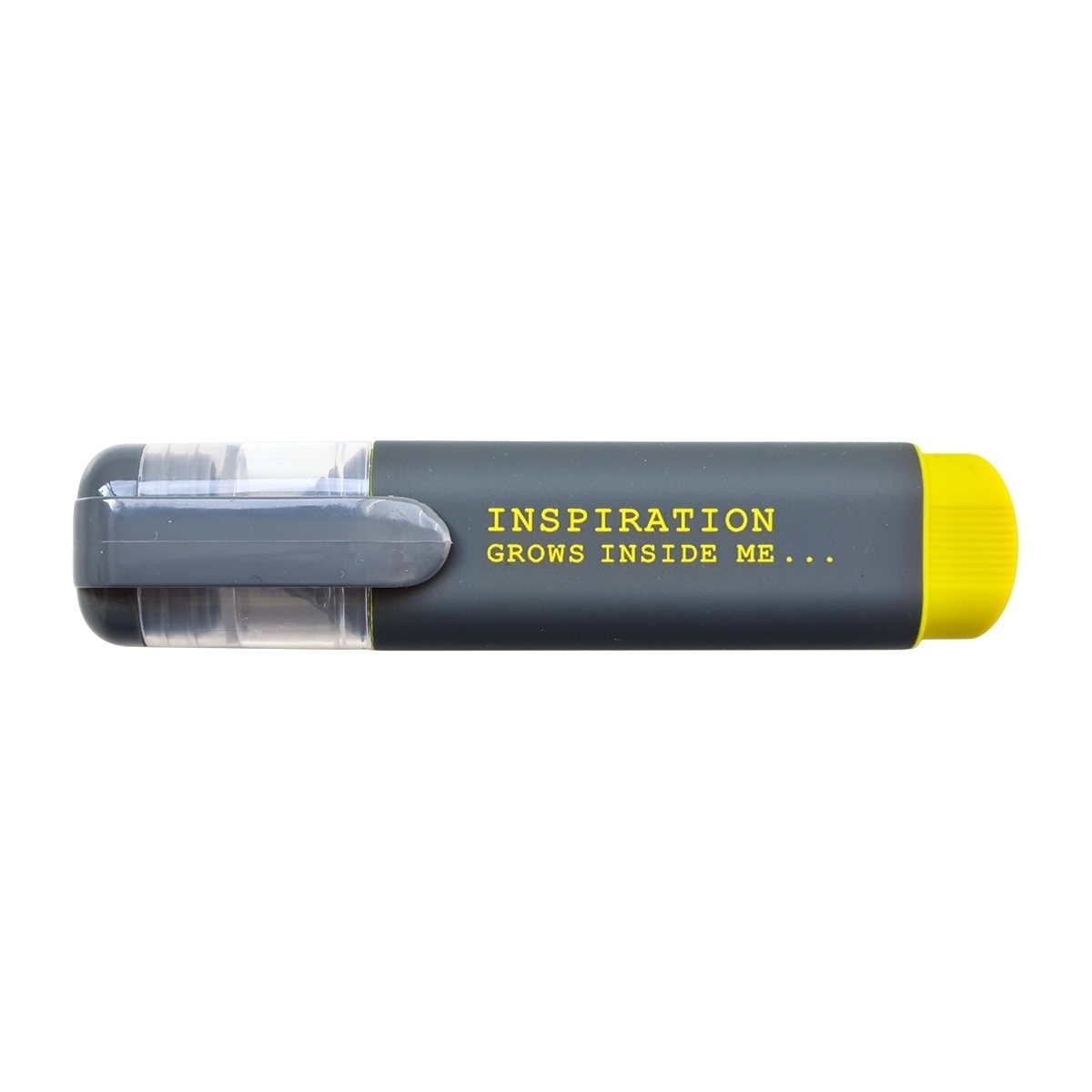 

Текстовыделитель Be Smart "Inspiration", серый, Be Smart Inspiration