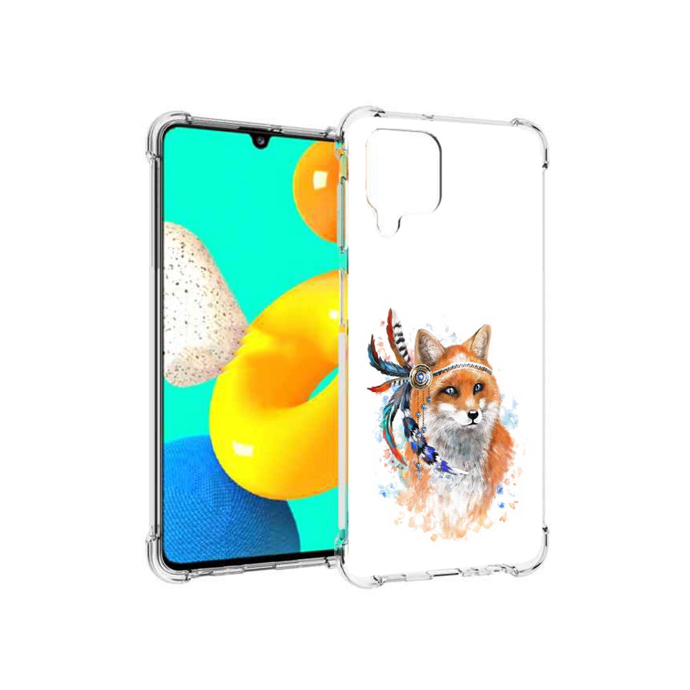 

Чехол MyPads Tocco для Samsung Galaxy M32 инду лиса (PT161818.523.377), Прозрачный, Tocco