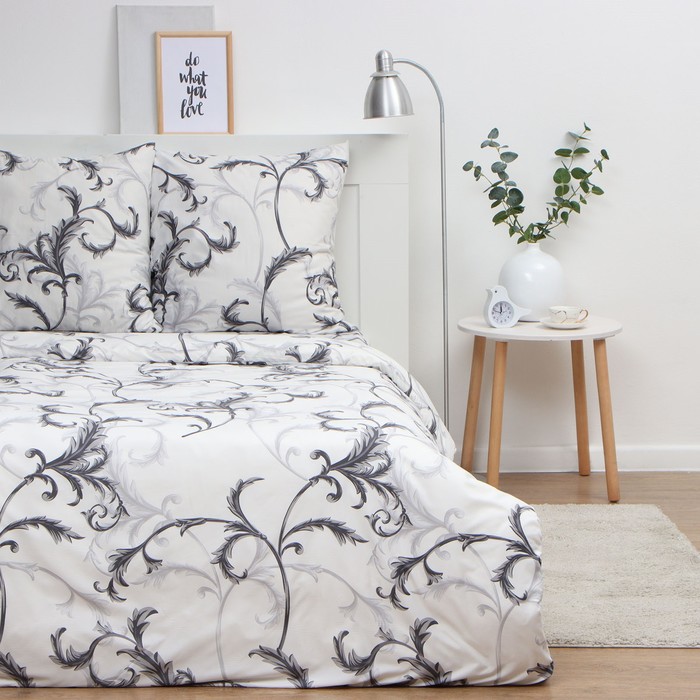 

Постельное бельё Экономь и Я дуэт 'Магнолия', 143х215см-2шт, 215х220см, 70х70см-2шт, Веточки