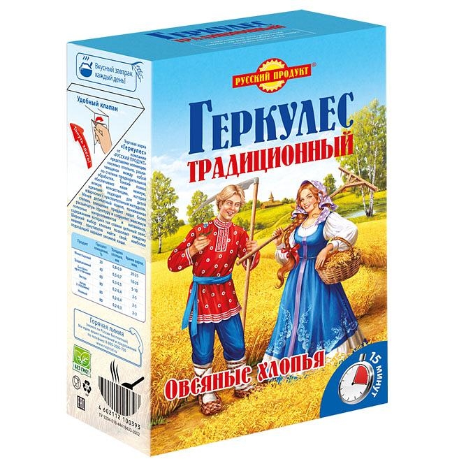 Геркулес Русский продукт традиционный, 500 г х 6 шт