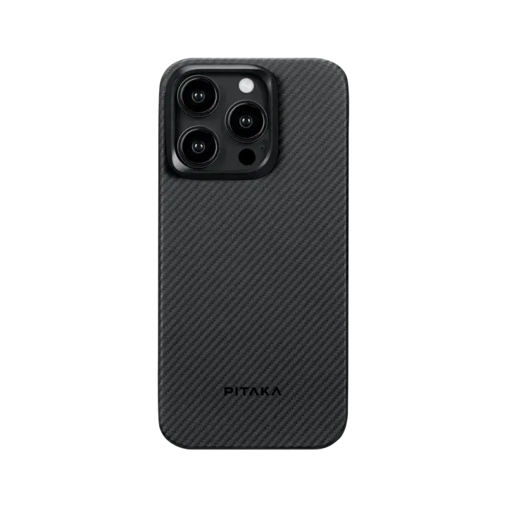 Чехол Pitaka MagEZ Case 4 для iPhone 15 Pro black/gray