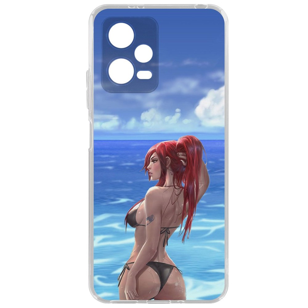 

Чехол-накладка Krutoff Clear Case Купальник женский для Xiaomi Poco X5, Прозрачный
