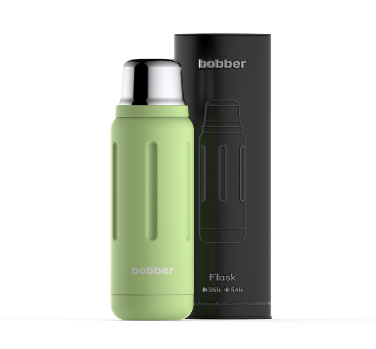 Термос для чая Bobber Flask мятный, 770 мл