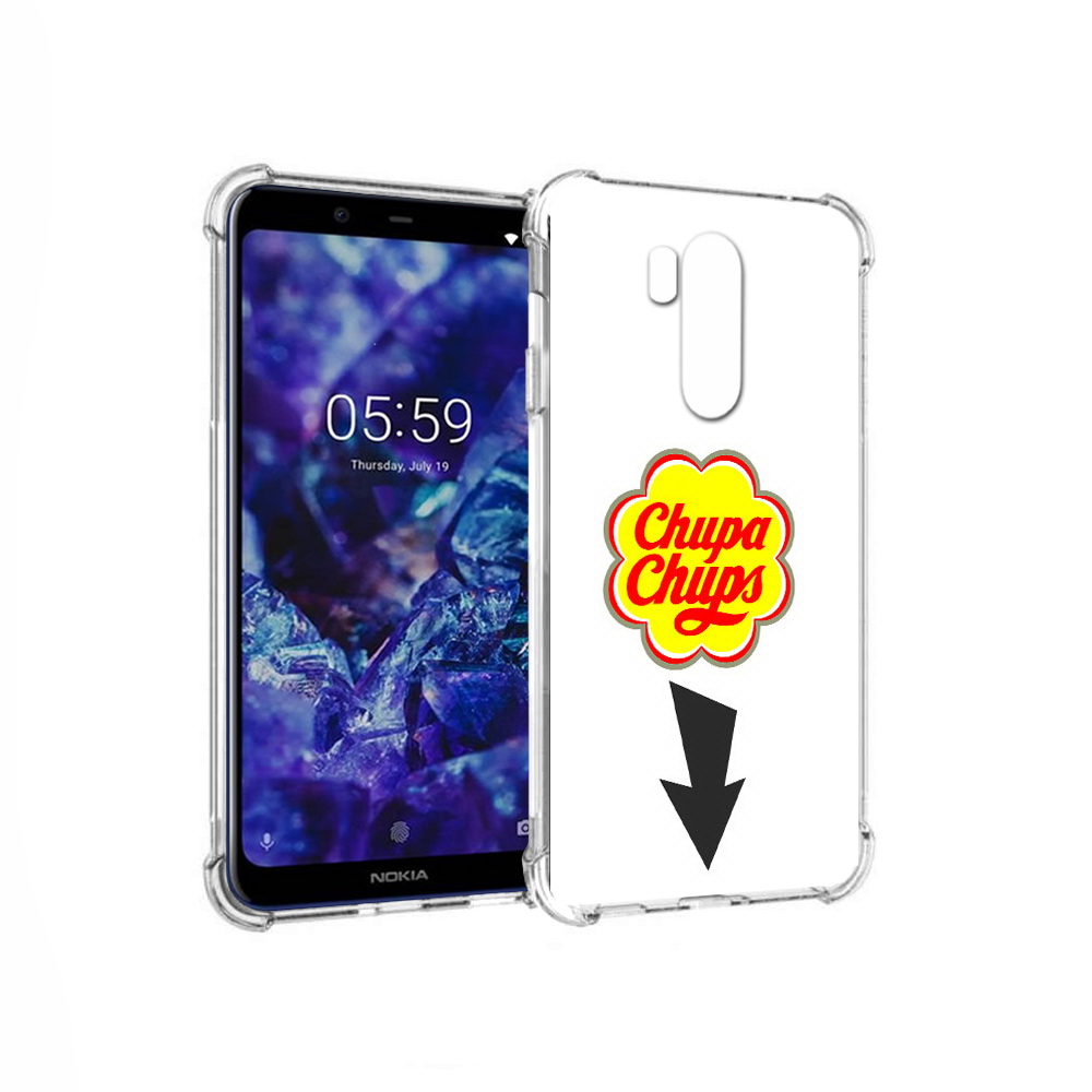 

Чехол MyPads Tocco для Nokia X7 чупа чупс (PT123767.122.694), Прозрачный, Tocco
